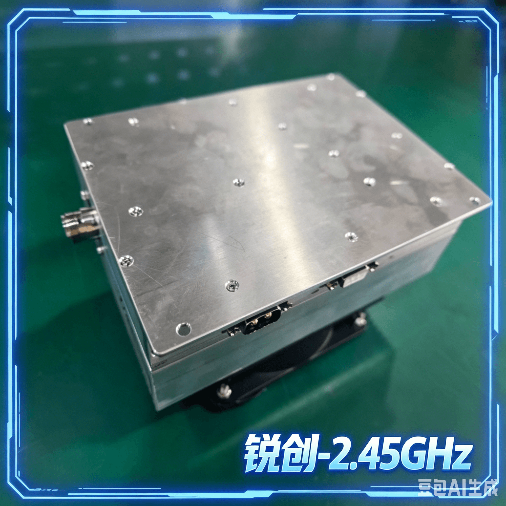 2.45GHz 300W 固态射频电源